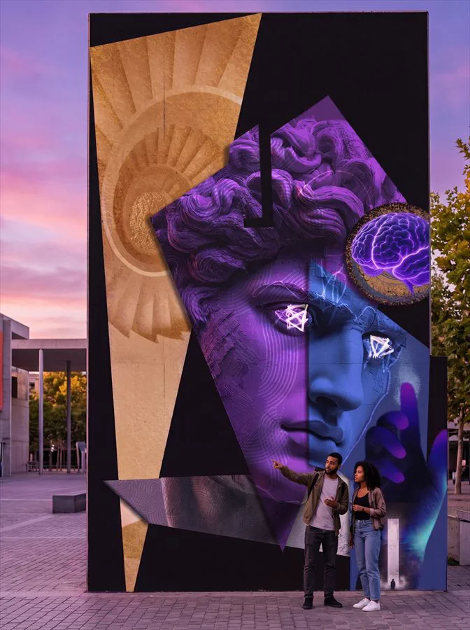 Mural artístico